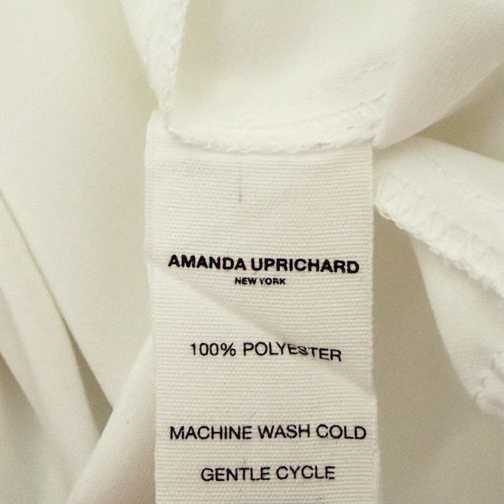 Amanda Uprichard X Revolve Fabienne Ivory White Sleeveles Tie Waist Jumpsuit S - Picture 12 of 12